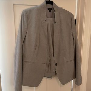 Ann Taylor Factory gray suit